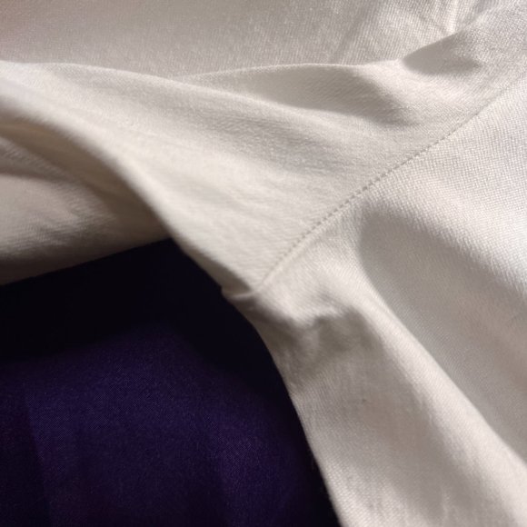 📌Canda White Stretch Skinny Pants with Wide Comfy Elastic Waistline - Picture 6 of 16